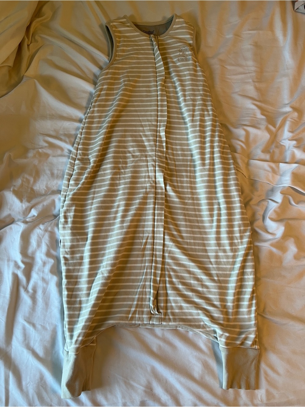 Woolino striped footed Sleep Sack size 3-4 years